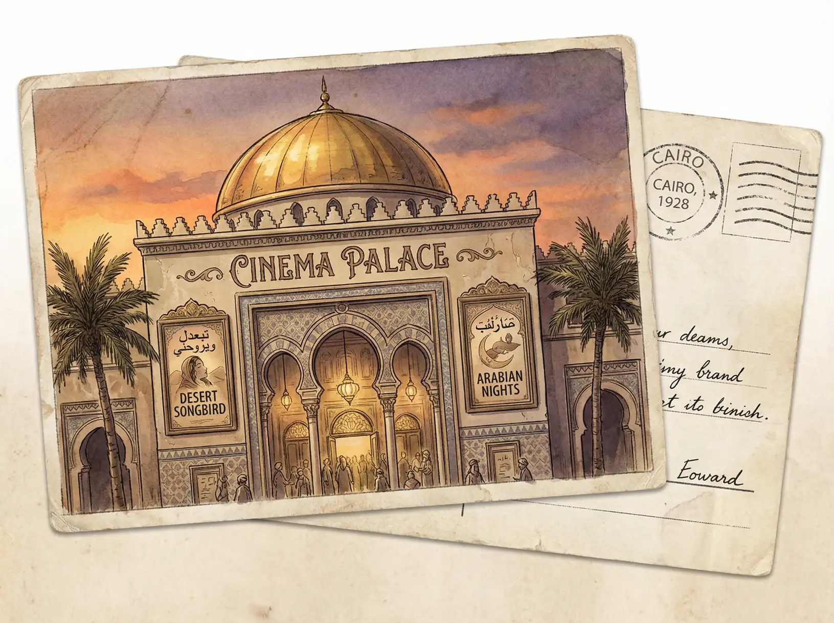 开罗Cinema Palace - 玩偶姐姐 中东特色影院